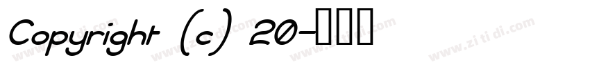Copyright (c) 20字体转换